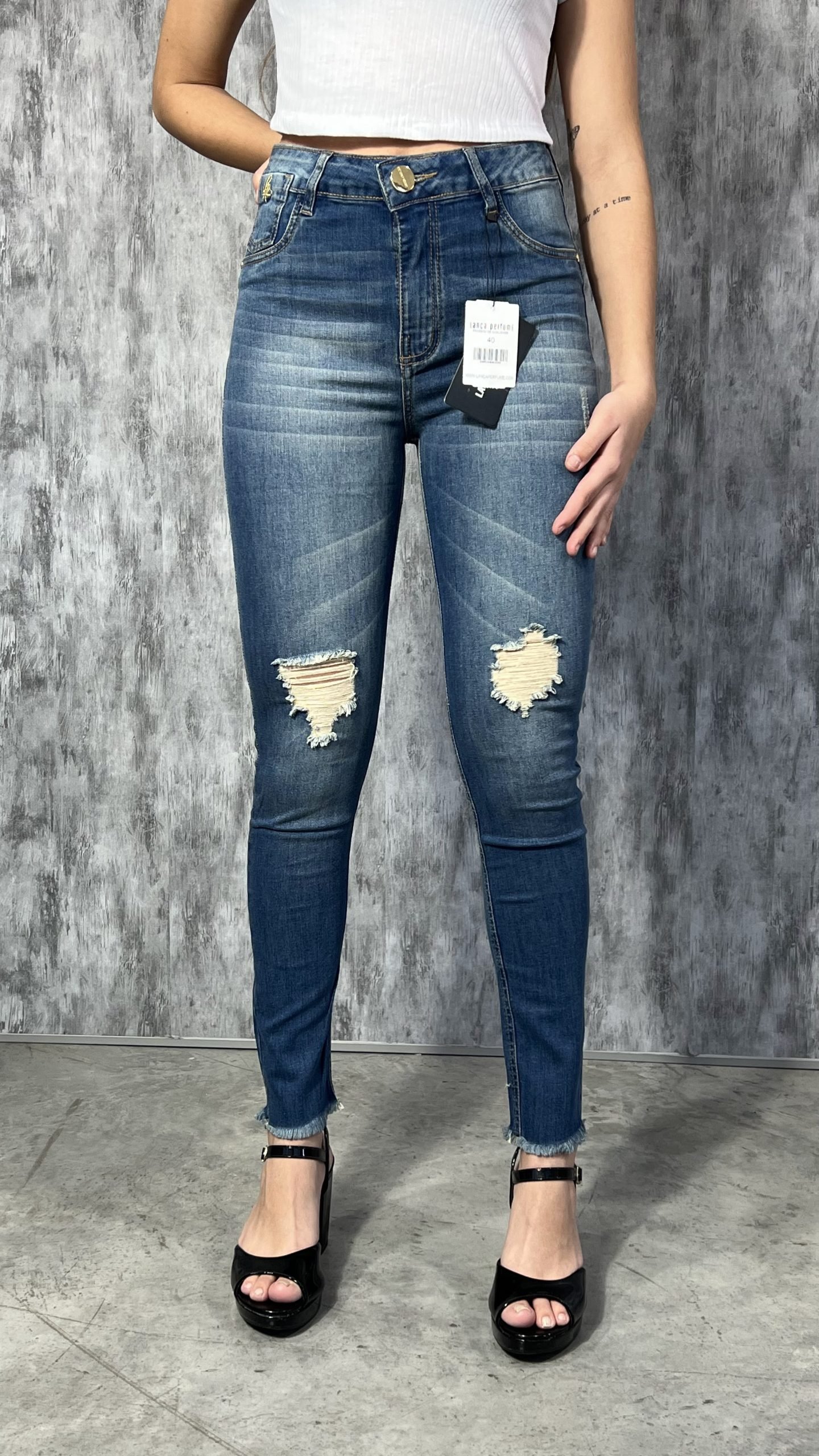 CALÇA JEANS GRIFE PREMIUM - LP SKINNY
